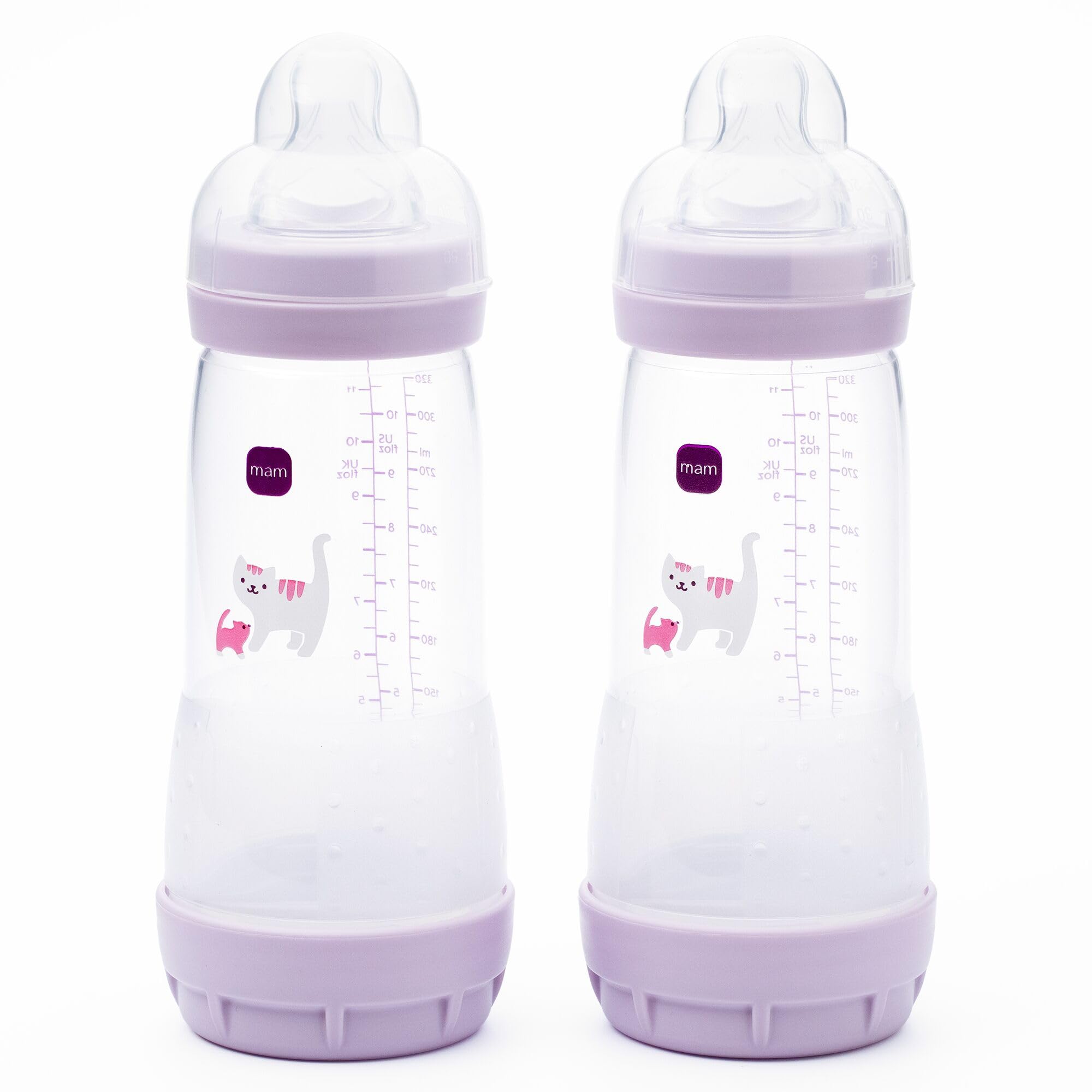 MAM Easy Start Anti-Colic Baby Bottle 320ml, Pink