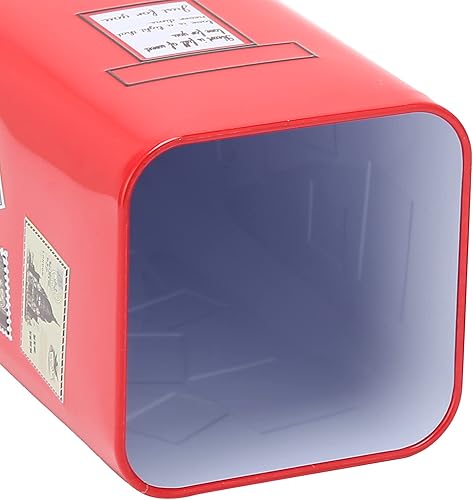 Miniatura 8 de Banco de dinero, modelo de buzón de banco pulido suavemente, modelo de buzón de hierro para salas de estar y dormitorios