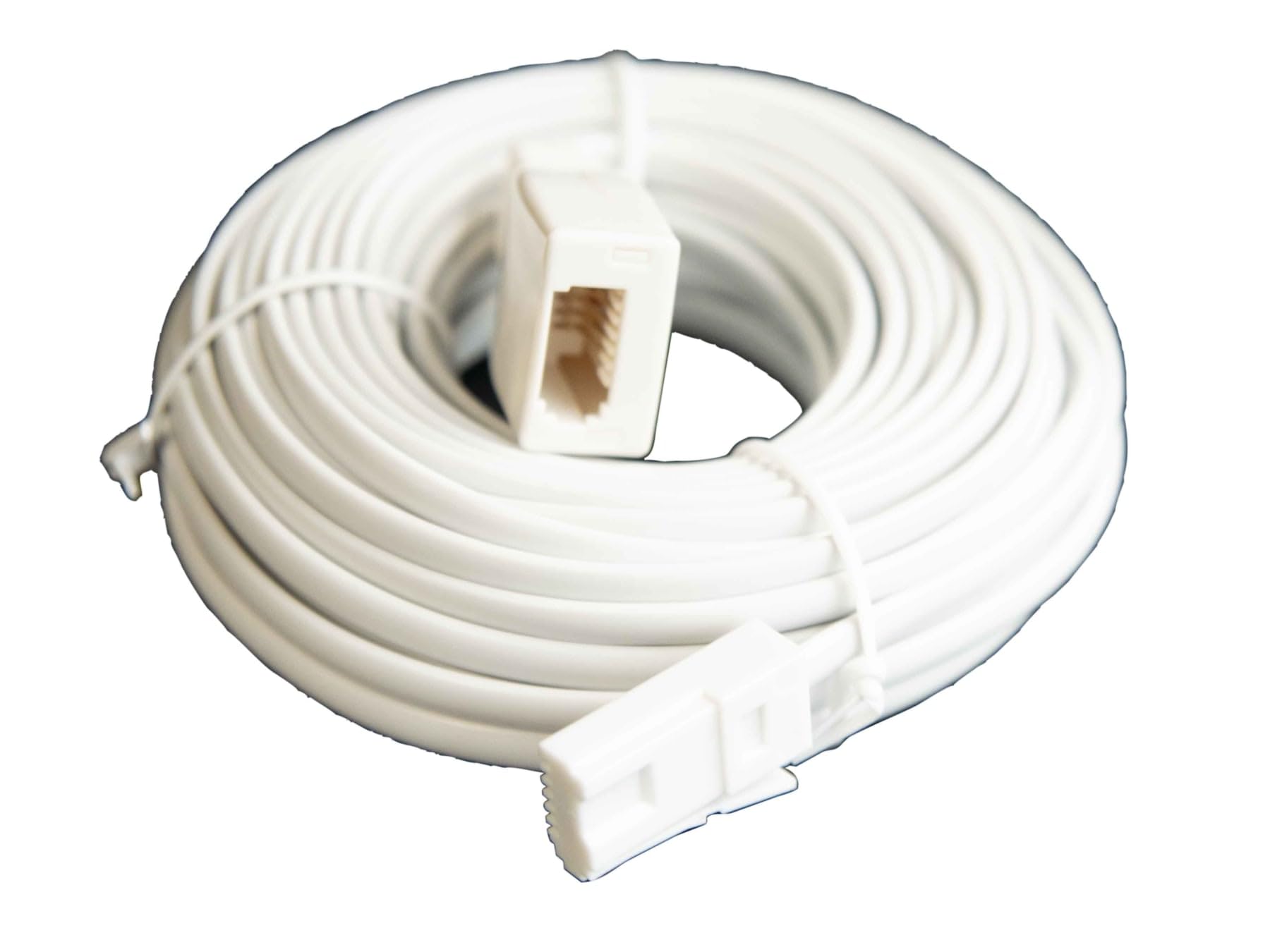 Dencon 10m Telephone Extension Cable for BT Type Phone sockets