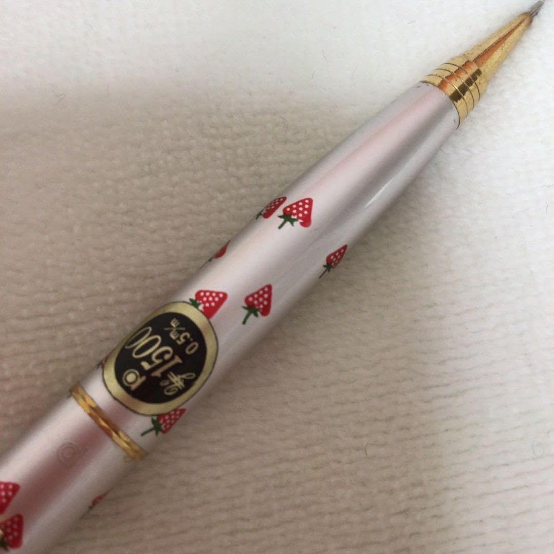 Amazon.co.jp: プラチナ シャーペン 0.5mm いちご 苺 ピンク : 文房具