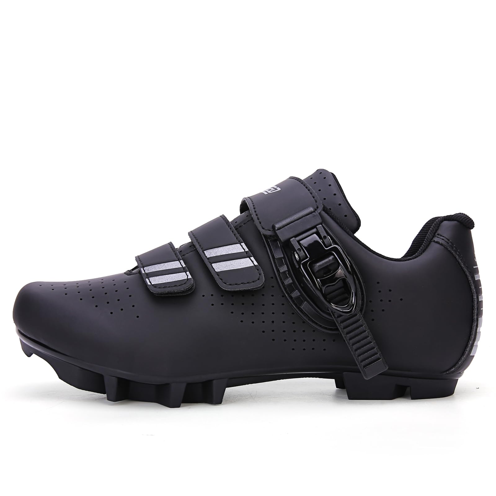 Hixingo Scarpe da Ciclismo Donna Uomo, Scarpe da Mountain Bike per Bici da Strada, Scarpe MTB Road SPD Scarpe da Ciclismo da Bici Compatibile, Scarpe da Equitazione