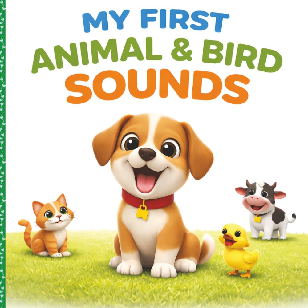 My First Animal & Bird Sounds: Fun and Easy Sounds for Toddlers and Kids | Learn Animal and Bird Sounds with Cute Illustrations (My First Animals & Birds Learning Series)