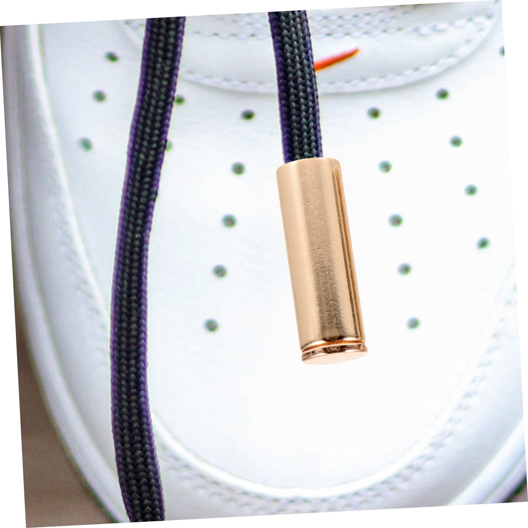 NUOBESTY 96stücke Kordelstopper Kordelenden Für Jogginghosen Bekleidung Universelle Endkappen Für Schnürsenkel Und Zugbänder Gunmetal Antikgrün Perle Diy Zubehör Für Kreative