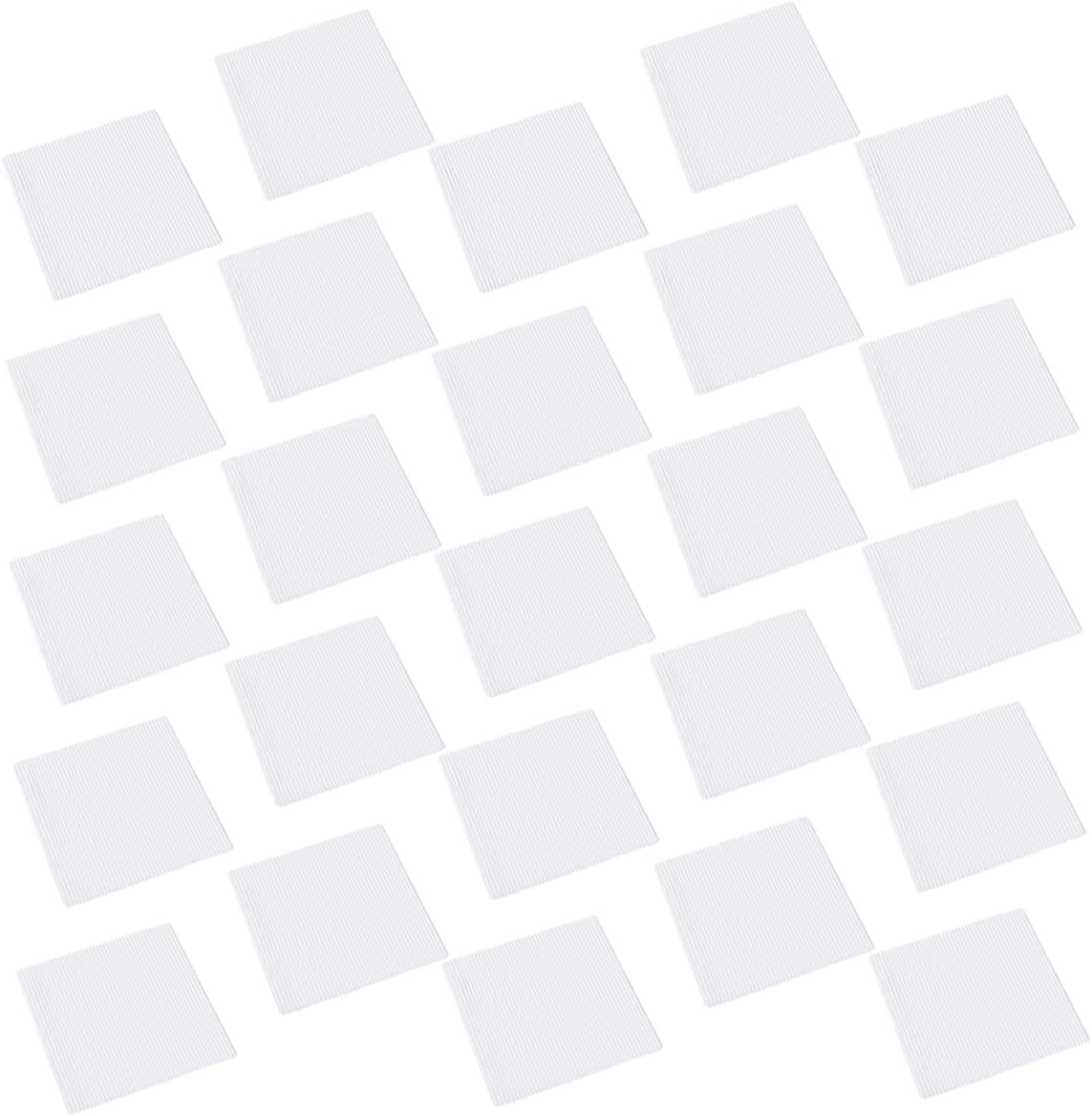 25pcs Square Baking Paper Oil Absorbing Paper Mats