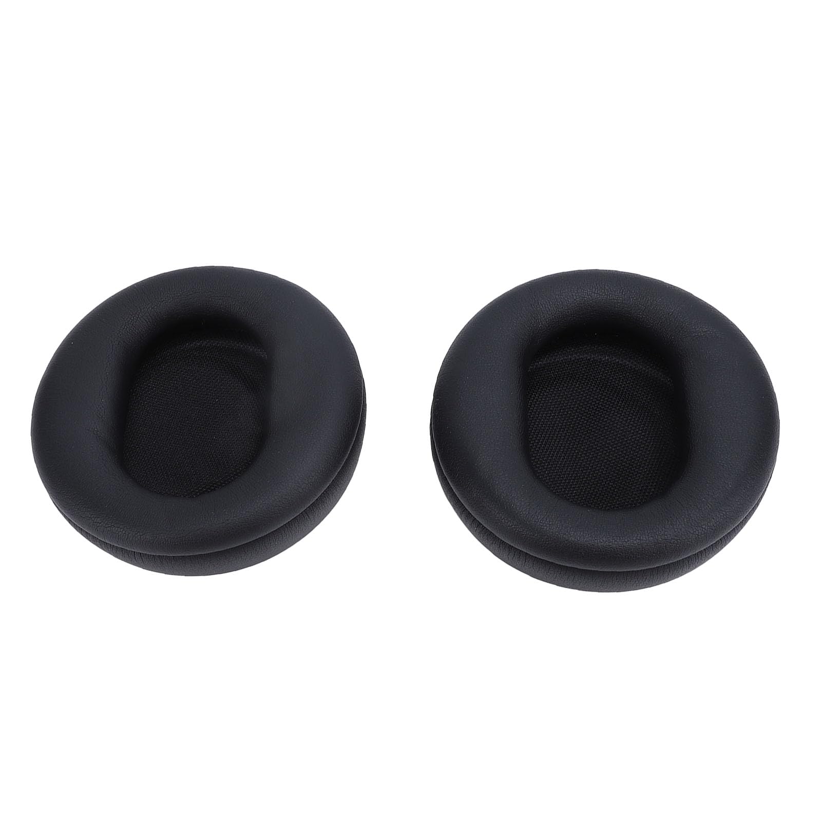 Cuscinetti auricolari di ricambio per cuffie 1 2, Cuscinetti auricolari per cuffie, Cuscinetti auricolari in morbida pelle proteica con memory foam ad alta densità, Isolamento (Nera)