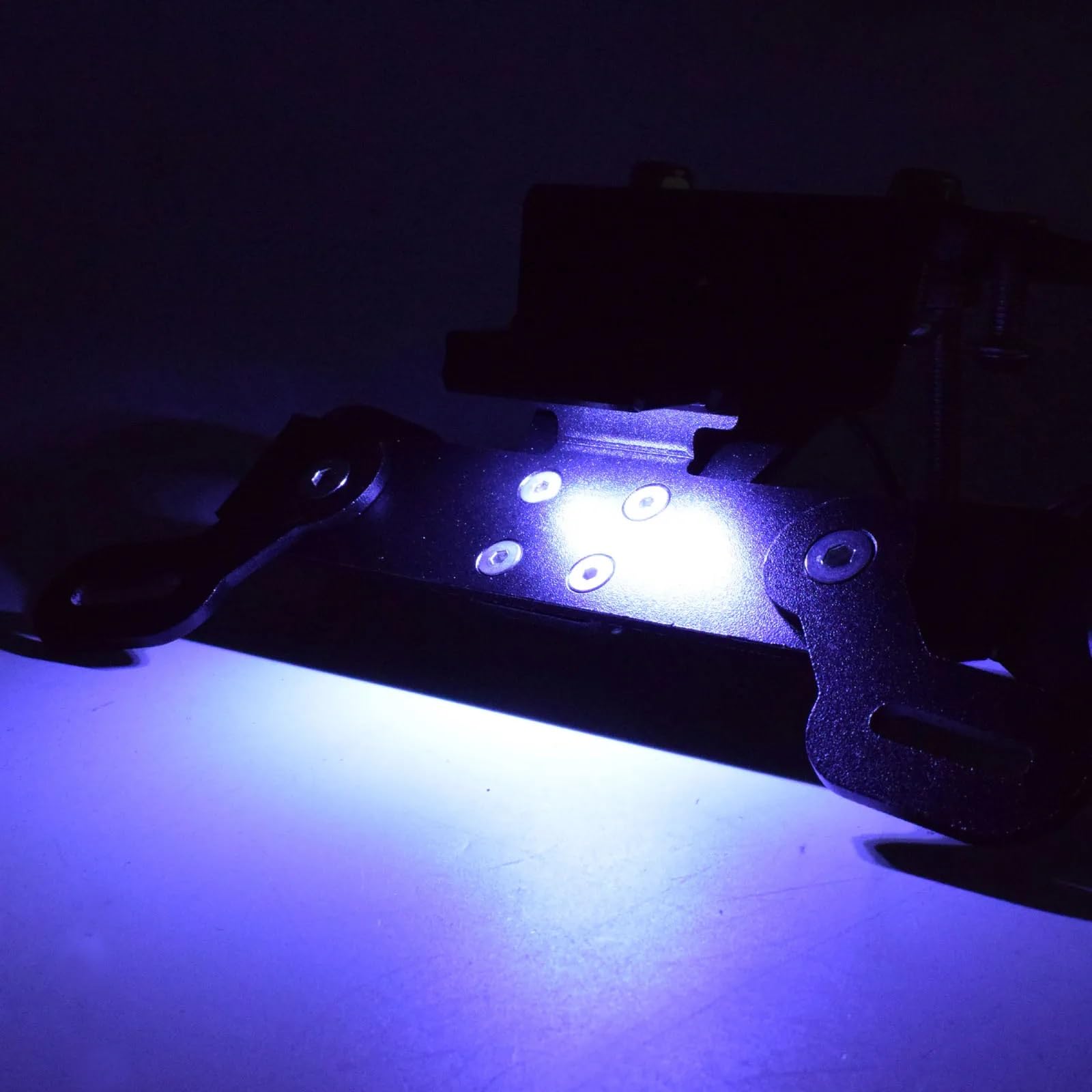 Portatarga Con Luce LED Per Y&amaha XJ-6 XJ6 XJ6N XJ6F Diversion FZ6R FZ-6R 09-17