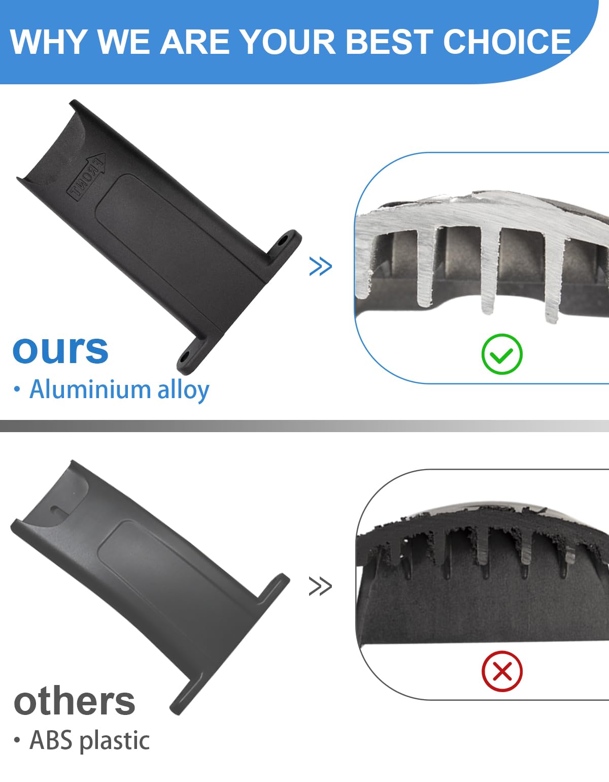 FengYu 220 lbs Heavy Duty Roof Rack Cross Bars Compatible with 2015-2020 Chevy Tahoe & Suburban,GMC Yukon XL, Cadillac Escalade ESV,Chevrolet Aluminum Roof Rails Crossbars Cargo Bars Rooftop Luggage