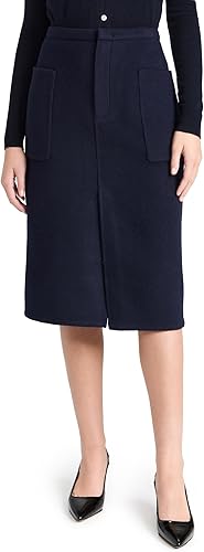 Vince Women's Brushed Wool Pencil Skirt