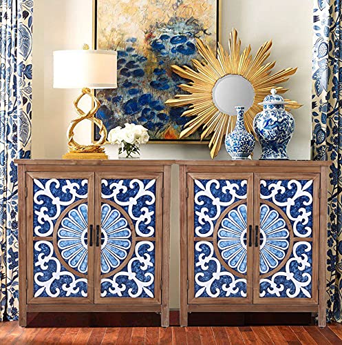 Phi Villa Accent Cabinet With Doors -Sideboard Buffet Cabinet Entryway Corner Cabinet Storage Cabinet #TOP6