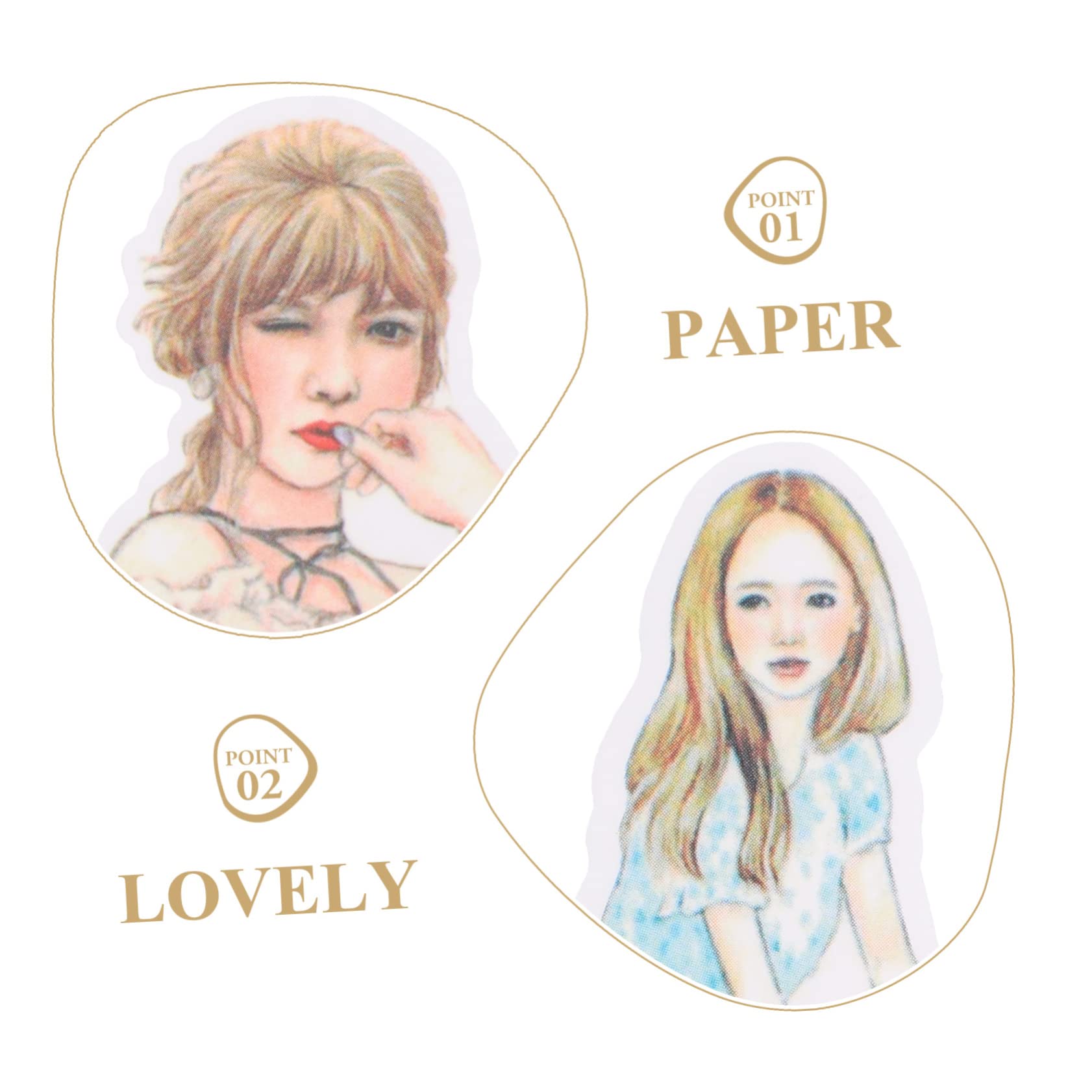 SEWACC 1080piezas Pegatinas De Scrapbooking Stickers Para Álbumes y Manualidades Diseño Aesthetic y Vintage Impermeables y Autoadhesivos