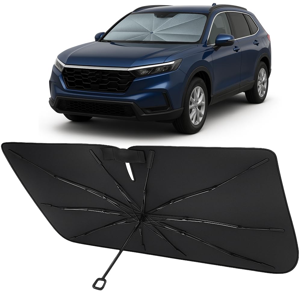 Proadsy Custom Fit Windshield Sun Shade Umbrella for 2023-2026 Honda CR-V