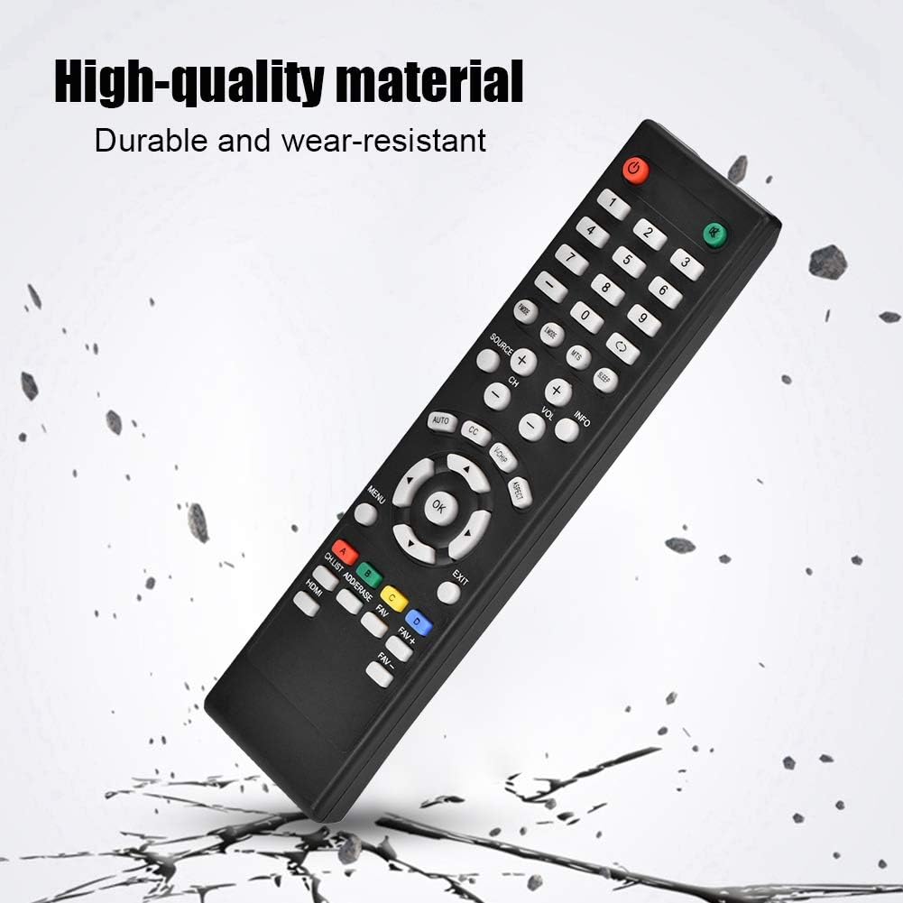 Universal TV Remote Control for SEIKI, Replacement SEIKI TV Remote Controller; 8m Transmission Distance, Black - Image 3