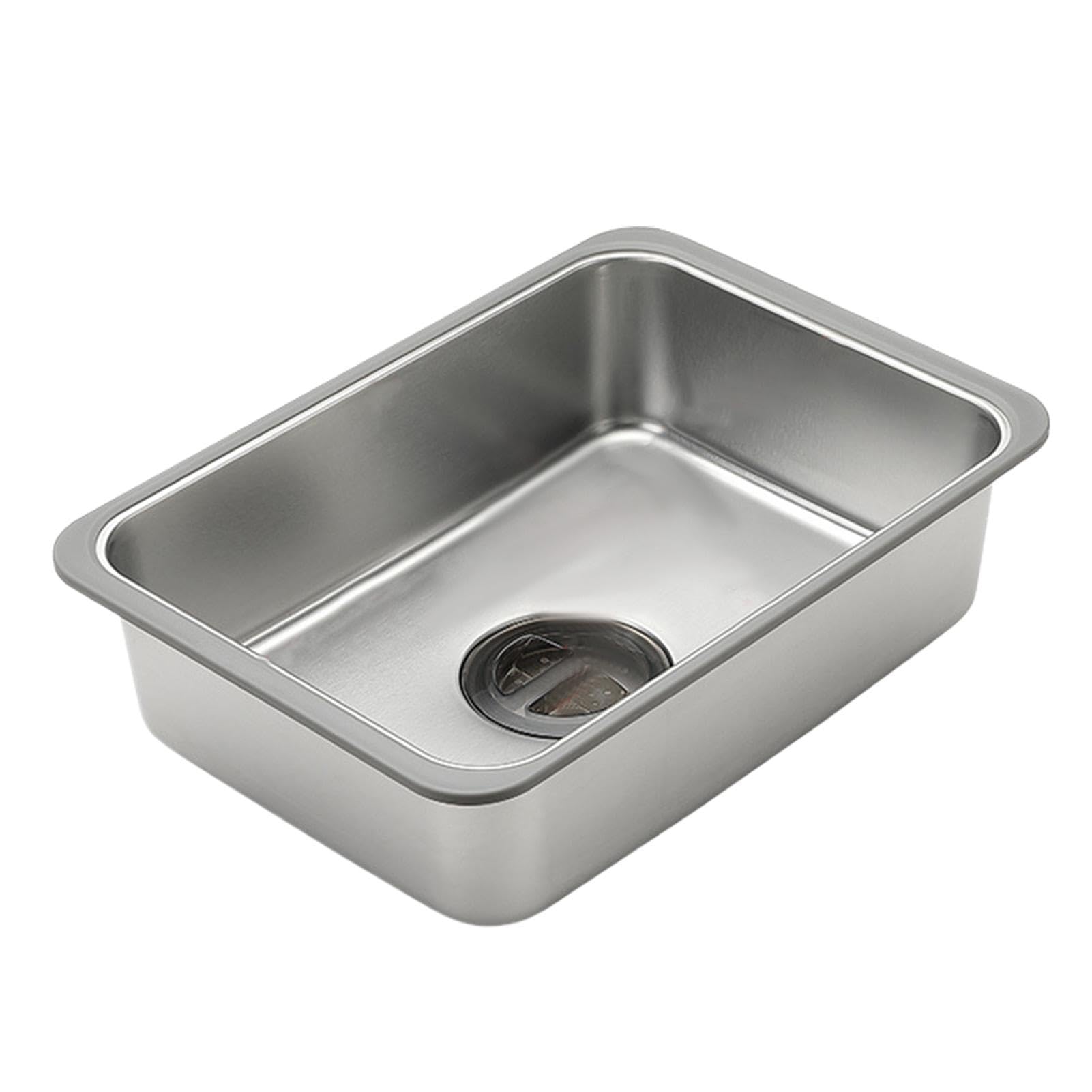 Bassin de lavage en acier inoxydable portable pour cuisine extérieure