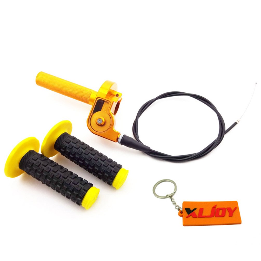 Amazon.com: XLJOY CNC Aluminum Twist Throttle Grips Cable For