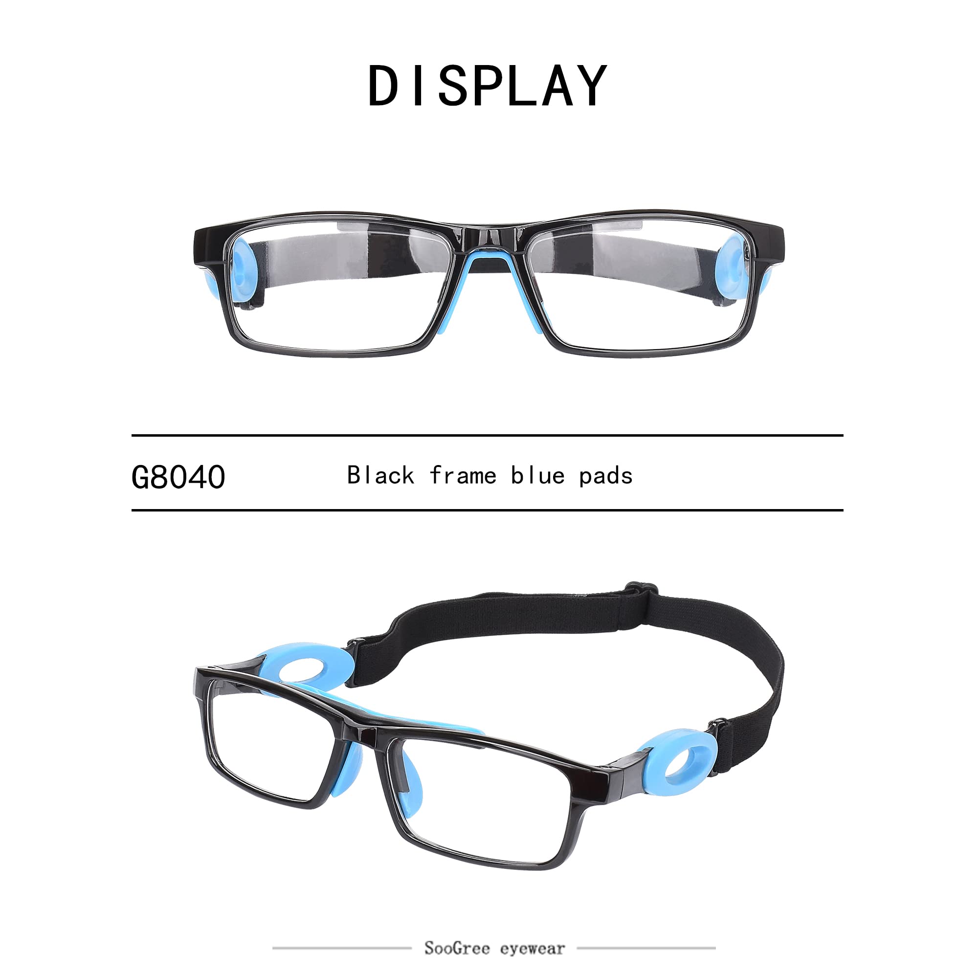 SooGree Wiatroszczelne okulary outdoorowe, okulary ochronne dla kobiet mężczyzn, baseball bieganie sportowe gogle rowerowe