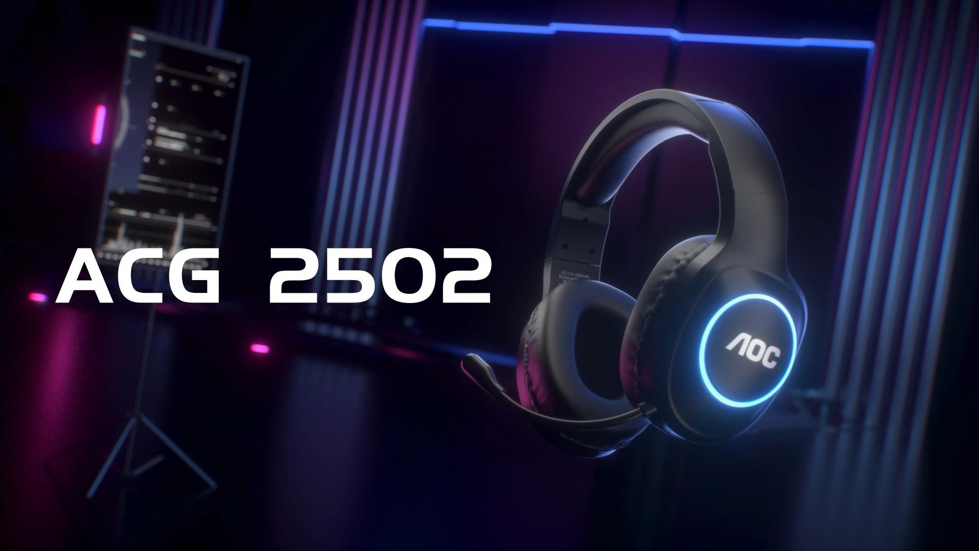 Amazon.com: AOC Wireless Gaming Headset for PS5, PS4, Nintendo