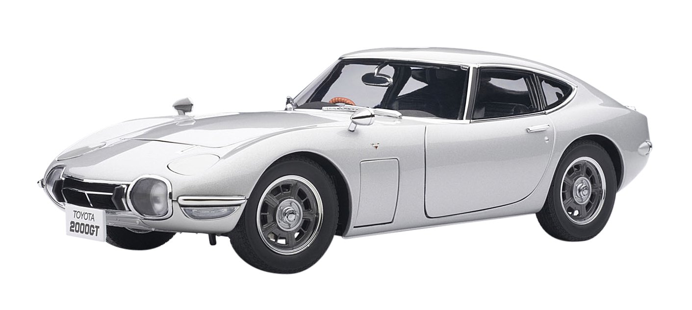Amazon | AUTOart 1/18 トヨタ 2000GT (シルバー) 完成品 | ミニカー