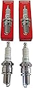 Honda 2 Pack Genuine 98079-56846 Spark Plug Fits NGK BPR6ES OEM