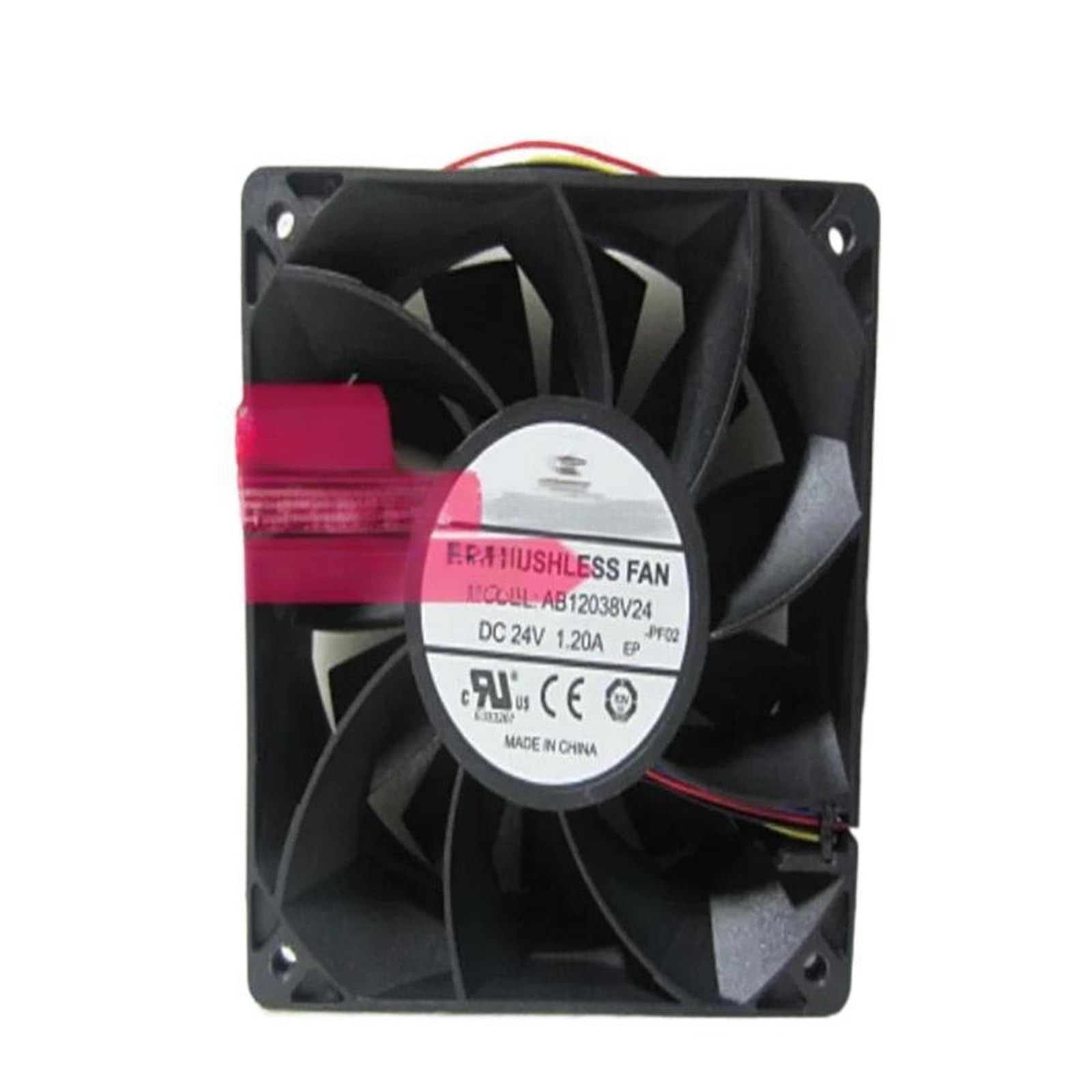 Uitgvdqat No Rgb Ab12038v24 24V1.20a 12Cm 12038 4-Wire Cooling Fan