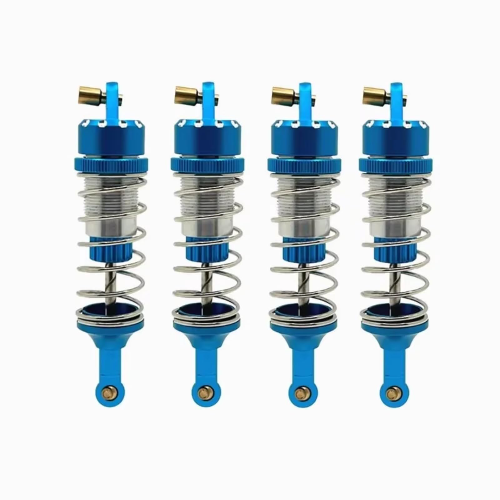 Compatibile Con MJX Per Rally 1/7 RC Auto Aggiornamento Modifica Ricambi Accessori Parti 4 Pezzi Lega Di Alluminio Ammortizzatore Rc Auto Amortisseur