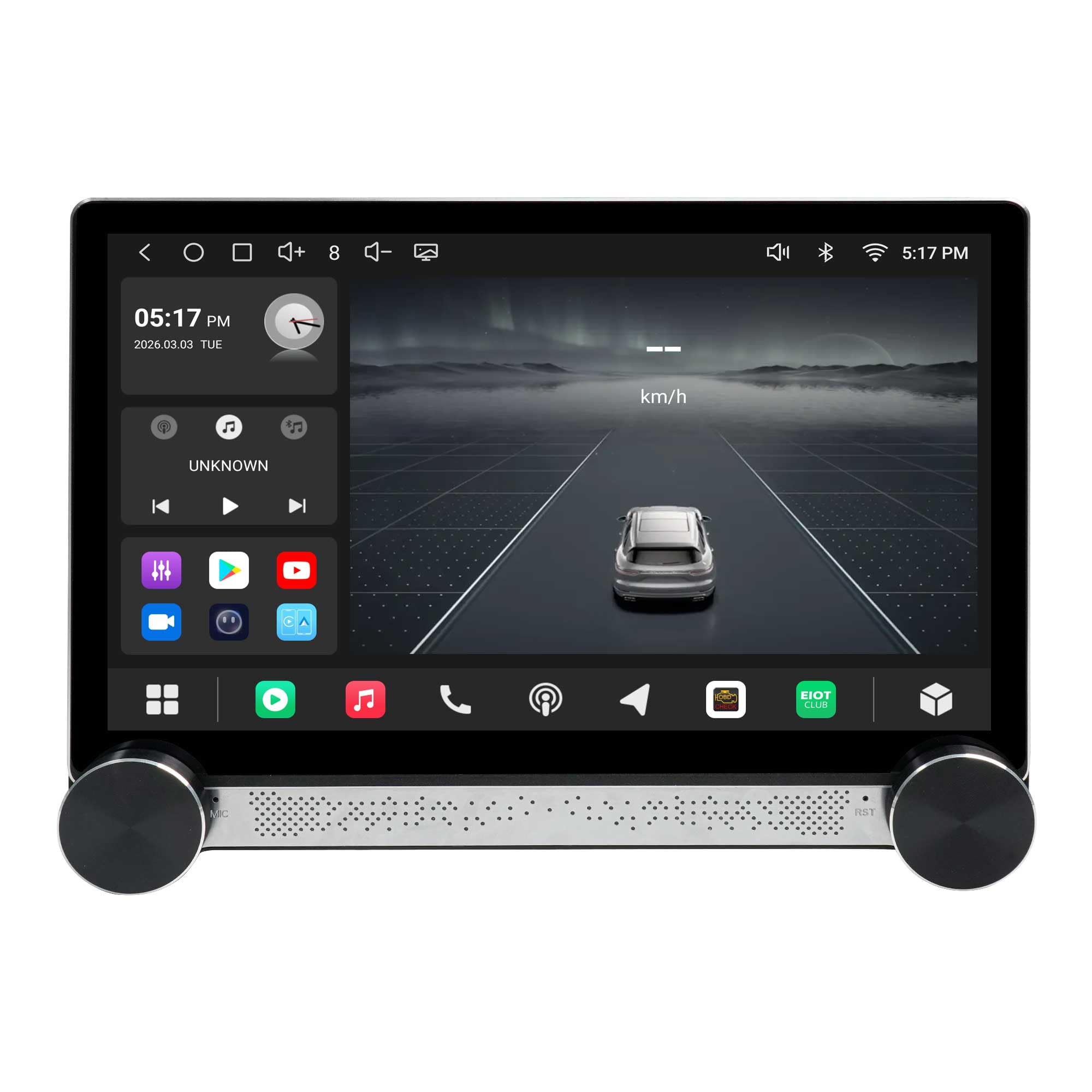 ATOTOのS8 Ultra 7インチ ATOTO S8 Ultra Double Din Car Stereo, 7 polegadas Android In-Dash