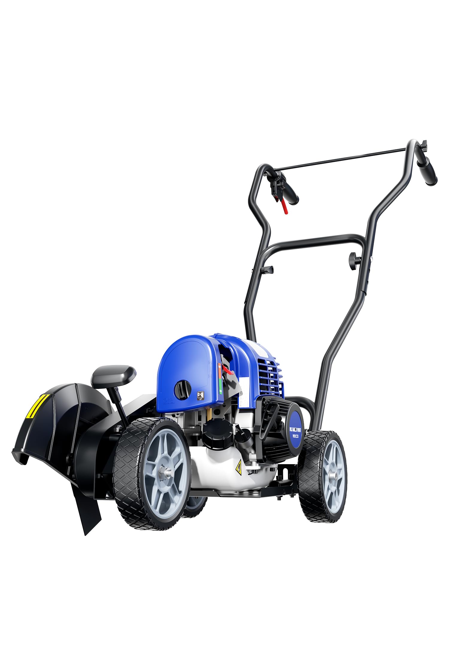 - Wild Badger Power Sidewalk Edger Lawn Tool Gas 31cc WB31CCED, Blue