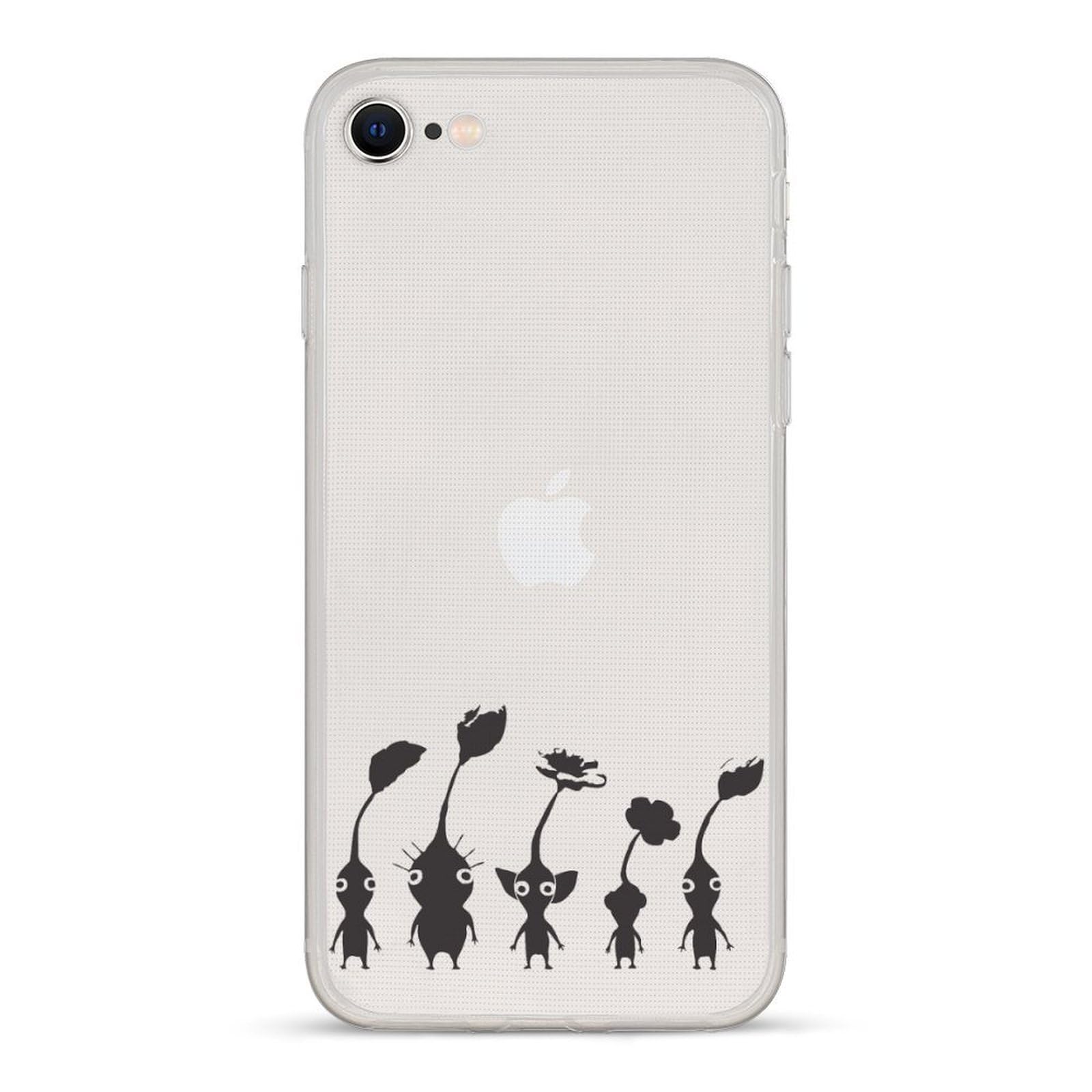 ☆ユキピン様☆スマホカバー 確認用☆ Amazon.co.jp: iPhone Seケース ピクミン（白黒） iPhone Se 専用