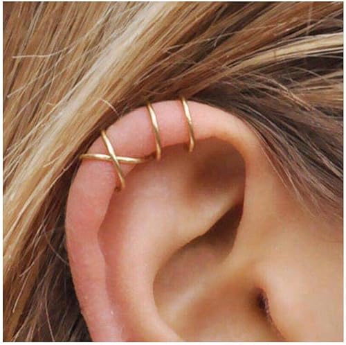 Vista 7 de Juego de 60 joyas de oro con collar de pulsera multicapa, aretes colgantes, anillo apilable para mujer, paquete de joyería de aniversario de San