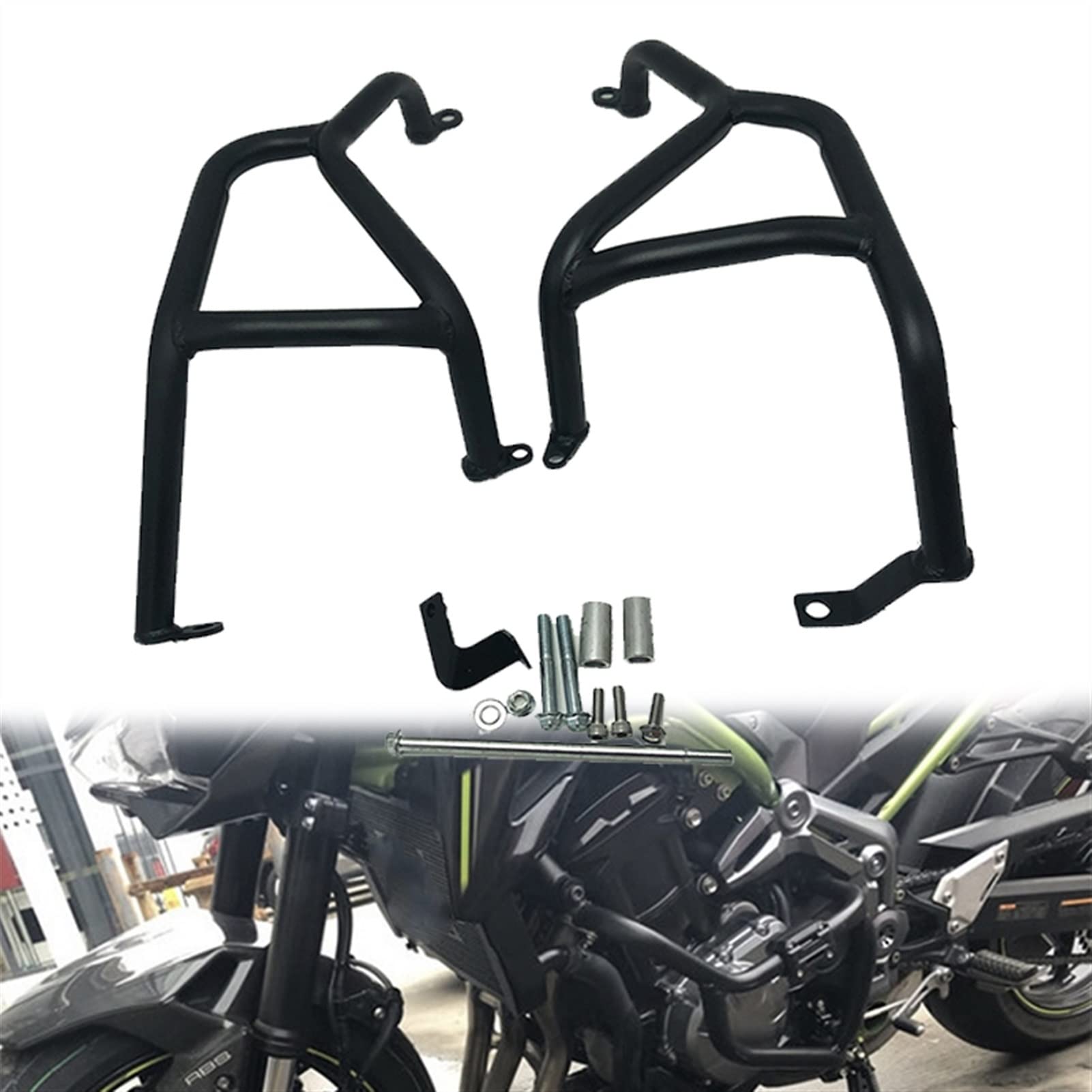 Protection moteur Kawasaki Z900 crash bar cascadeur 2017-2019