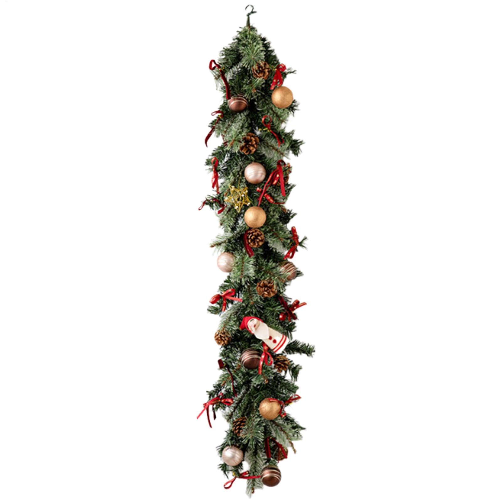 Guirlande de Noël en rotin pour sublimer votre centre de table et porte