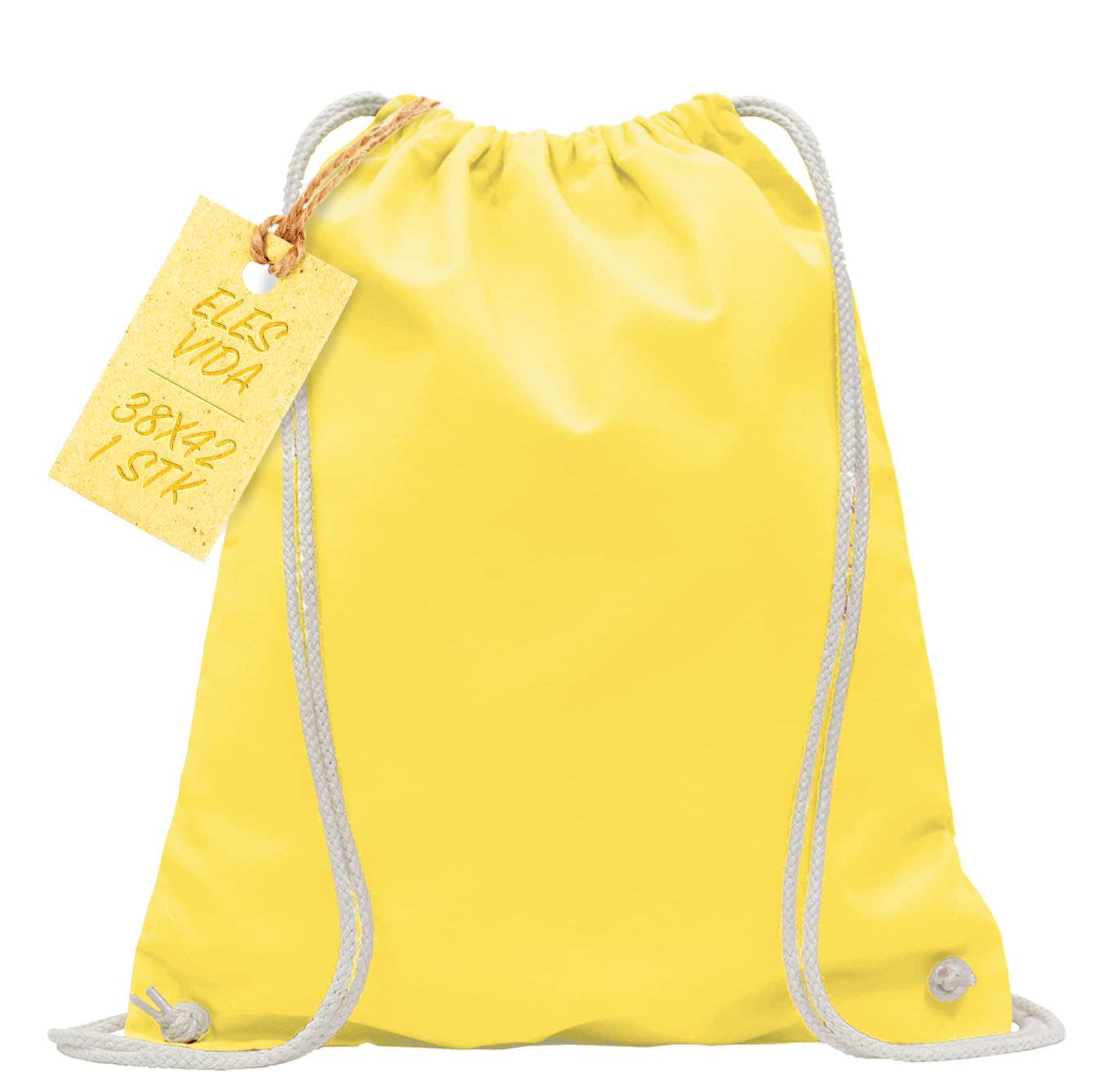 ELES VIDA Bolsa de Deporte de algodón, Certificado Oeko-Tex, Bolsa de Cuerdas, Bolsa de Gimnasia — view 16