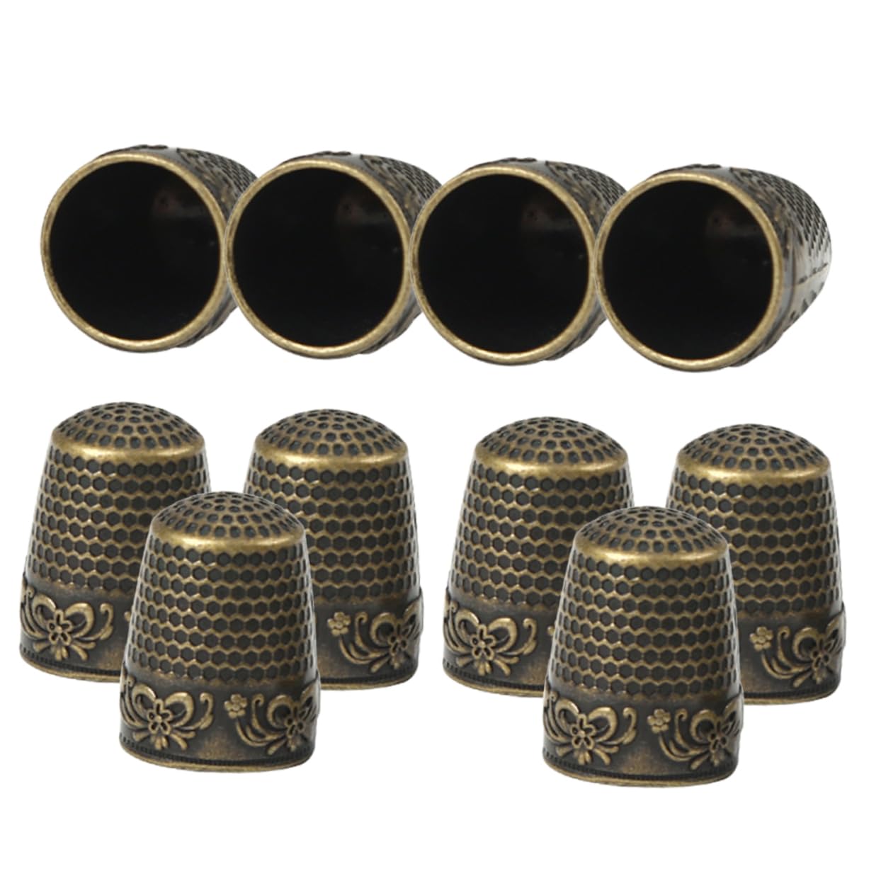 Housoutil Top Hat Finger Cover Thimble for Hand Sewing Sewing Thimbles for Fingers Embroidery Craft Tool