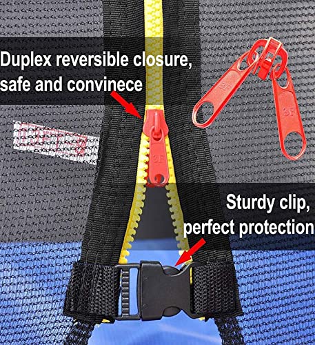 Filet de securite pour trampoline 3m pour remplacer une protection usee 8 poteaux