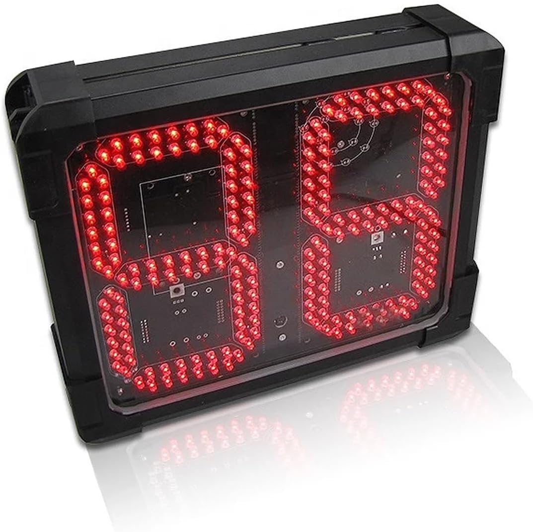 バスケットボール競技用ショットクロック 新ルール対応（残り時間5秒以下10分の1秒単位表示）について－セイコータイムクリエーション株式会社 タイム  システム事業 防水電子大型バスケットボールショットクロック、壁掛けストップウォッチ、アルミニウム合金、14/24秒 ...