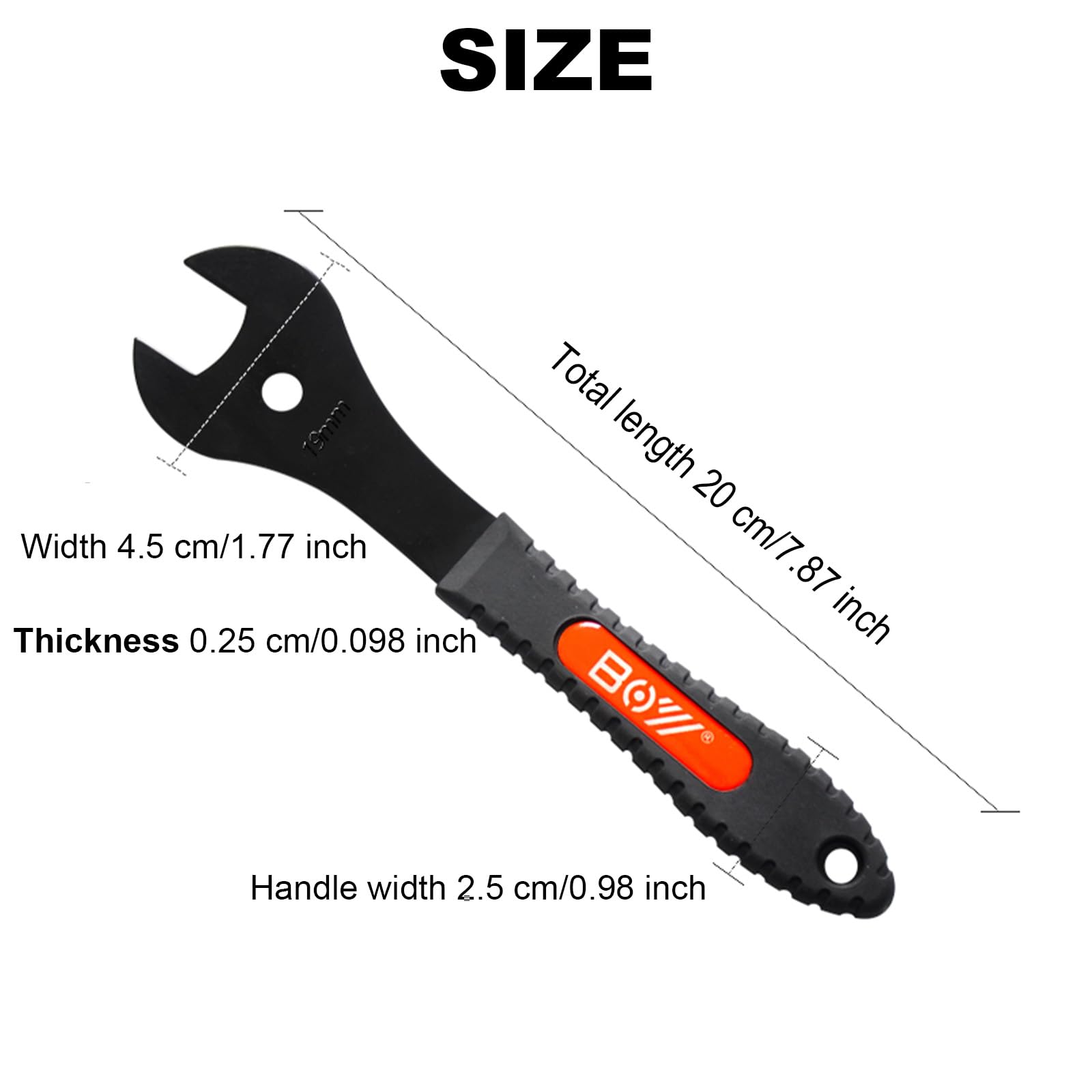 KMRDND Jeu De Clés Coniques Pour Vélo - Clé Plate Pour Moyeu De Roue De