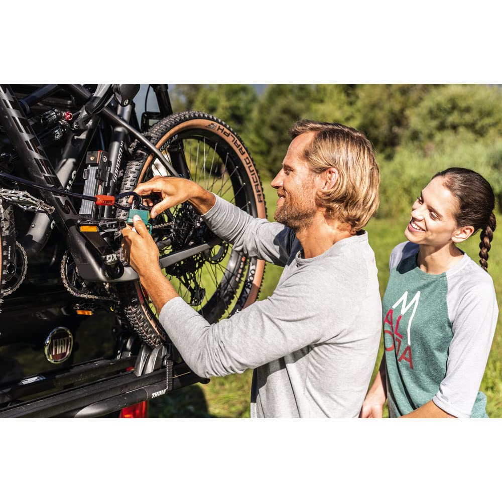 Abus Cavo Antifurto Bici Cobra Nero (Default, Nero)