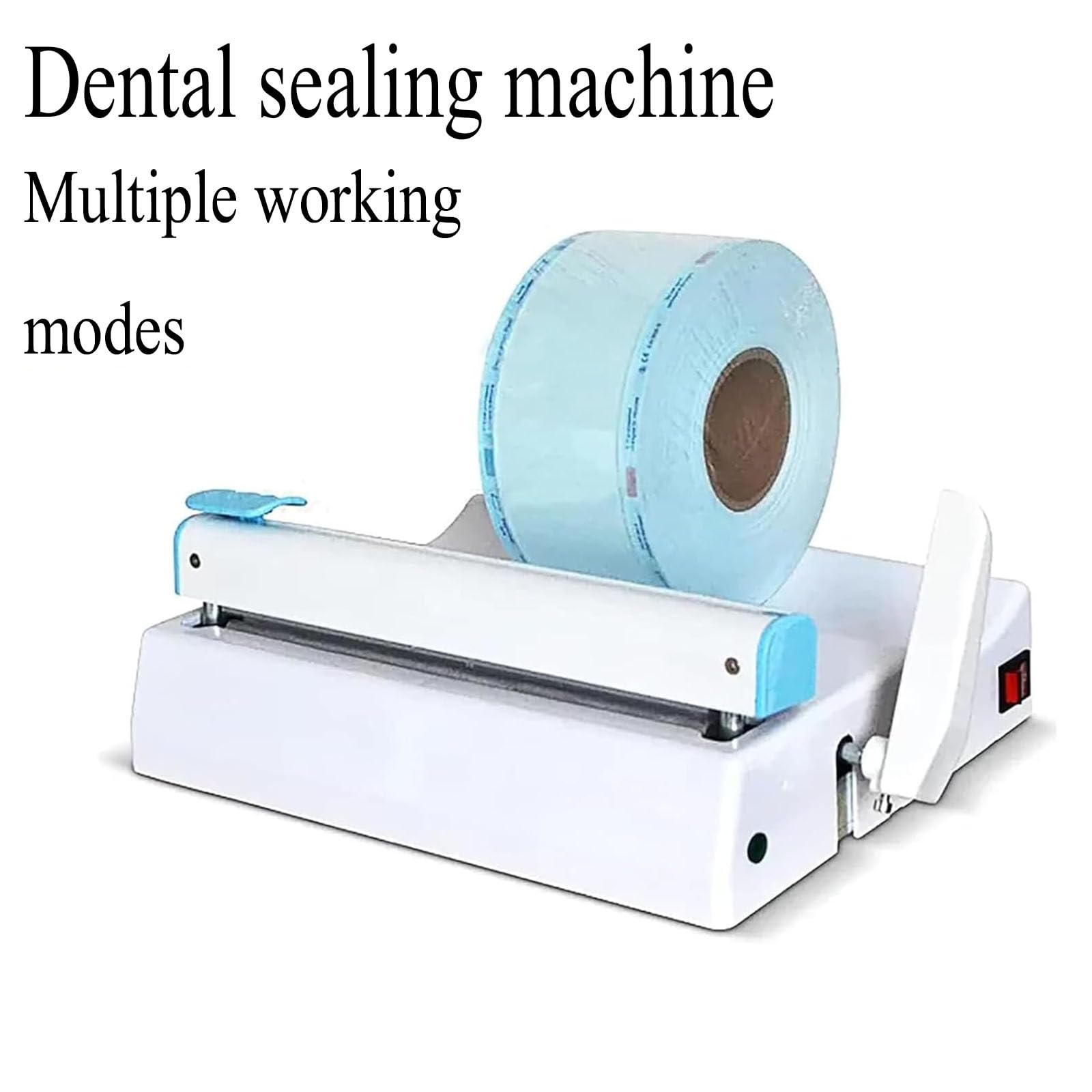 Automatyczna maszyna do uszczelniania dentystycznego 550 W, 12 mm zagniecenia, uszczelka 300 mm, automatyczna temperatura i wyłączanie, do pakowania medycznego