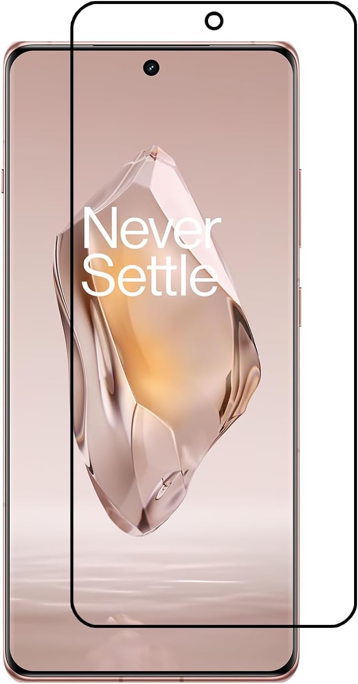 Tempered Glass Screen Guard Protector for OnePlus Nord CE4 Lite 5G (Edge to Edge Coverage) (with Easy Installation Kit) (Black) (Pack of 1)