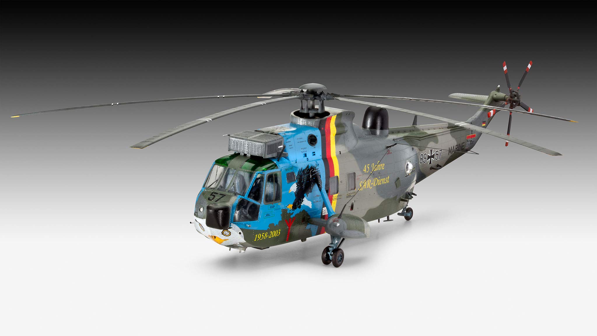 Revell RV05683 Geschenkset Good Bye DGzRS Berlin+Sea King plastikowy model zestaw, 1:72