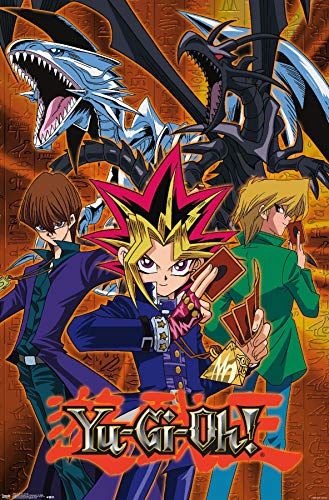 Trends International Yu-Gi-Oh-Group Wall Poster, 22.375" x 34", Unframed Version