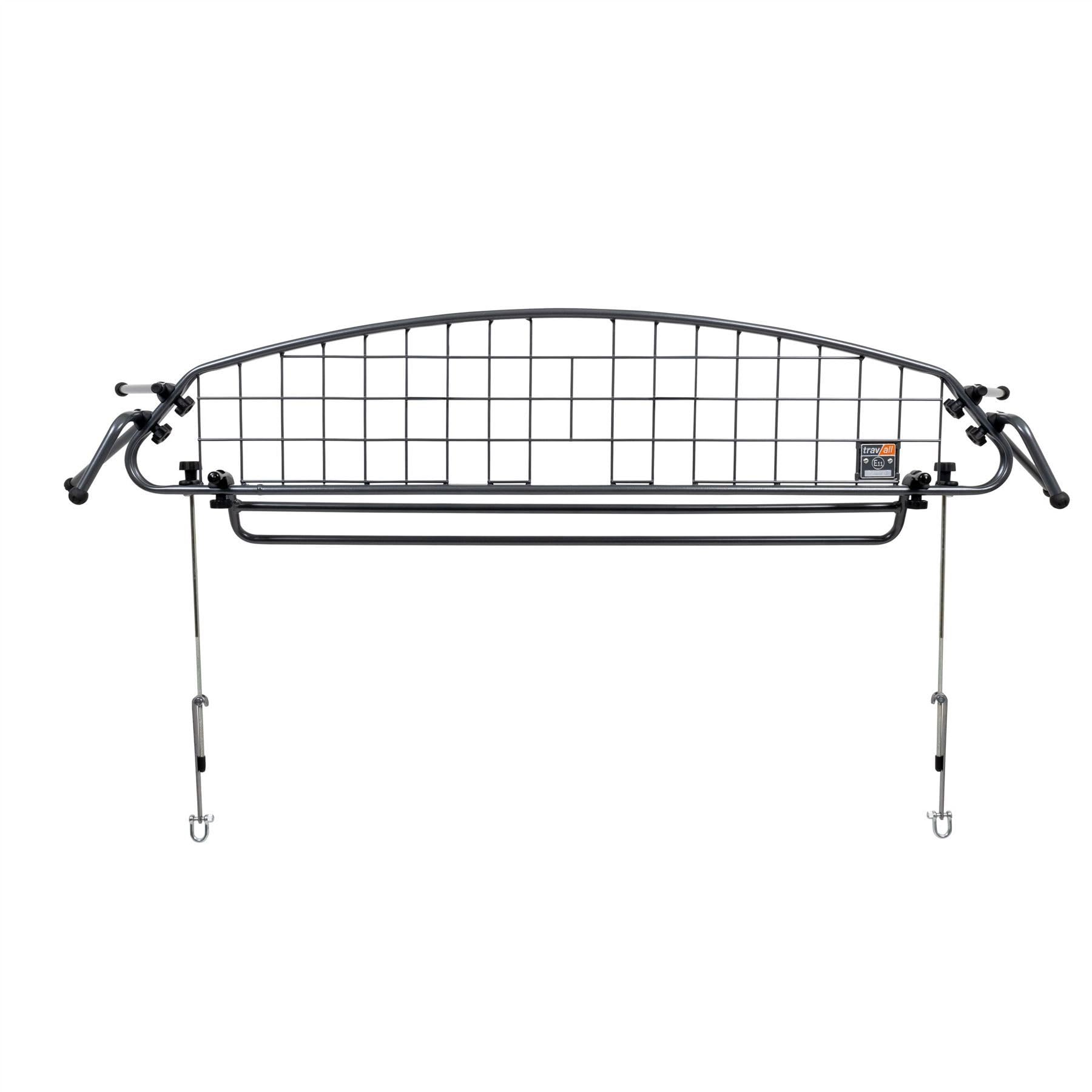 Travall Dog Guard Compatible with Land Rover Range Rover Velar SUV,Estate (2023-) Vehicle Specific Trunk Guard Tailored Fit Luggage Barrier Load Separator Heavy Duty Powder Coated Steel Pet Barrier