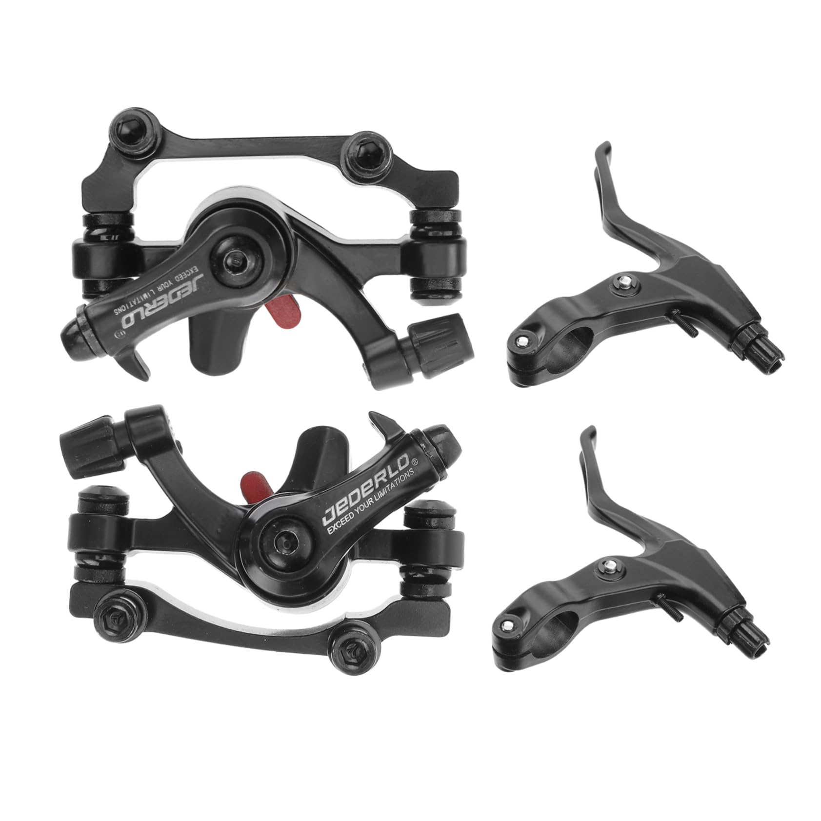 HANABASS Disc Brake Mountain Bikes Rear Disc Rotor Brake Set Fit with Caliper and Cable Easy Installation