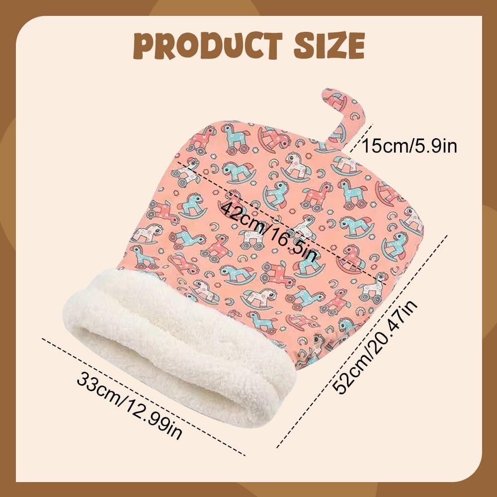 كيس نوم للقطط، كيس نوم شتوي جديد 2025، سرير قطط ذاتي الدفء، كيس نوم للقطط ناعم ومريح، كيس نوم للقطط والكلاب الصغيرة (ازرق-قطعة واحدة+زهري-قطعة واحدة)