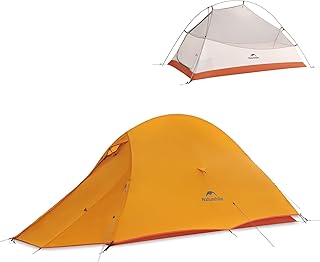Naturehike Cloud up 1 Person Backpacking Tent Lightweight Camping Hiking Dome Tent for 1 Man