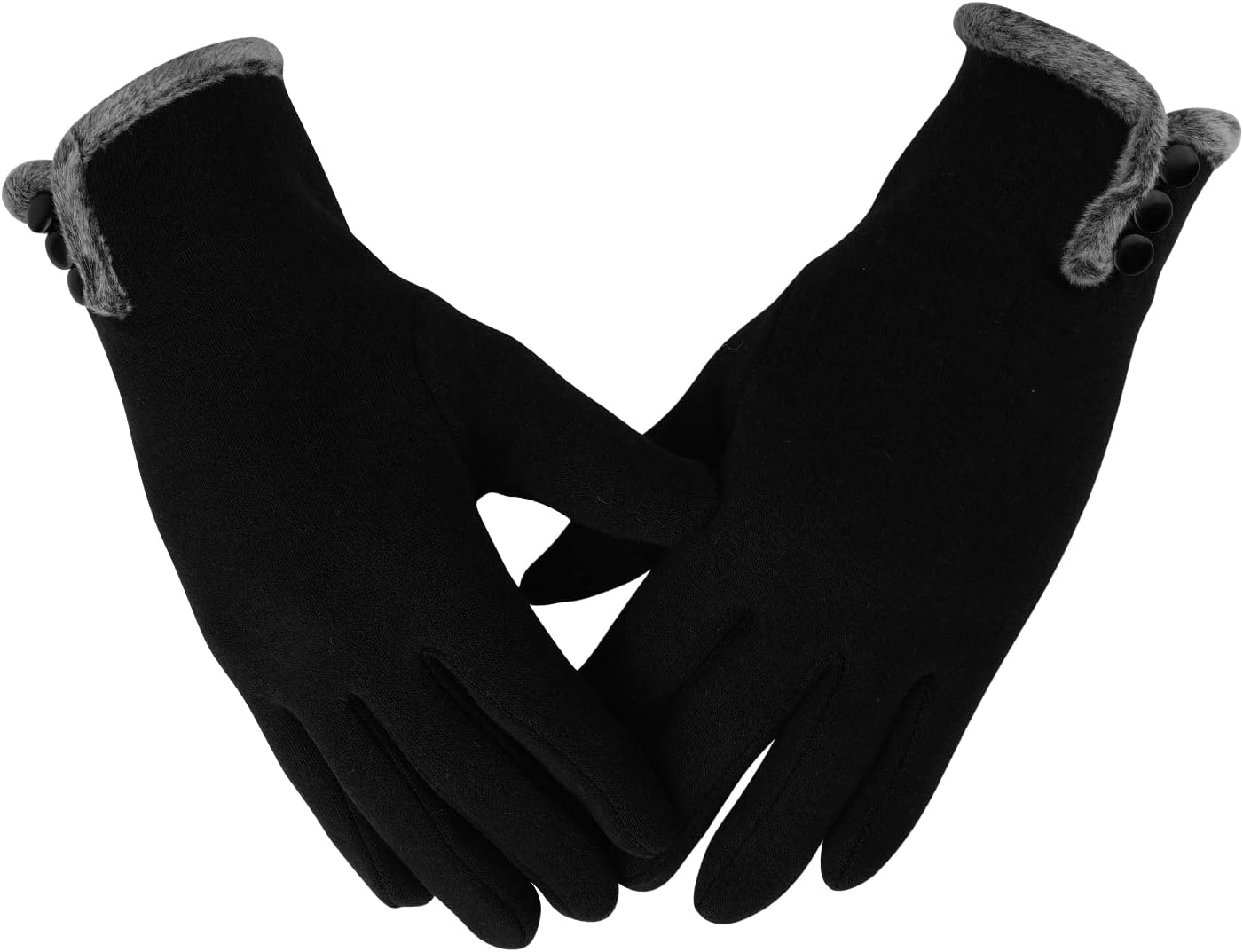 KINBOM 1 Pair of Winter Gloves, with Touch Screen Fingertips Warm