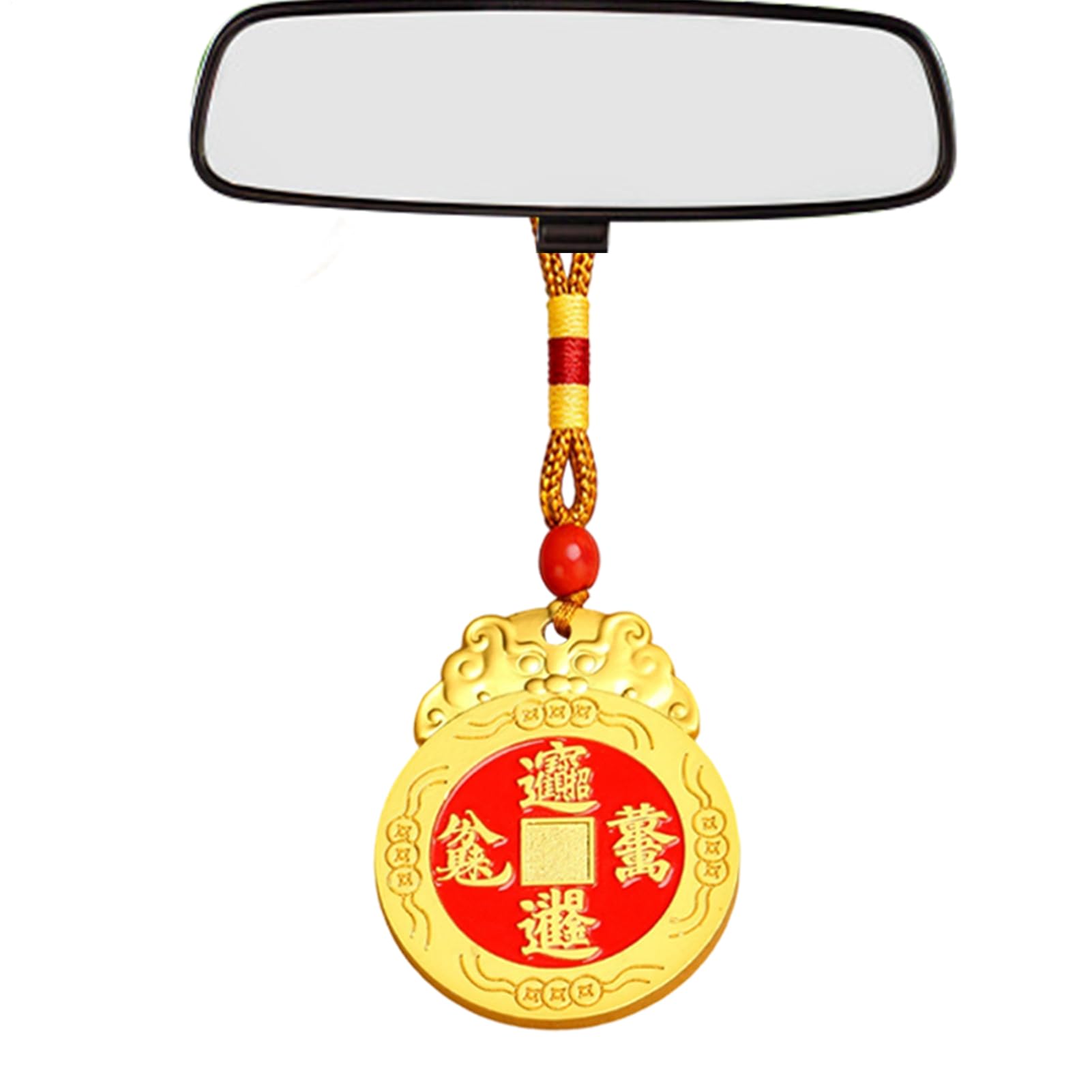Pendentif Tai Sui 2026 chinois doré feng shui pour femme homme et grands-parents
