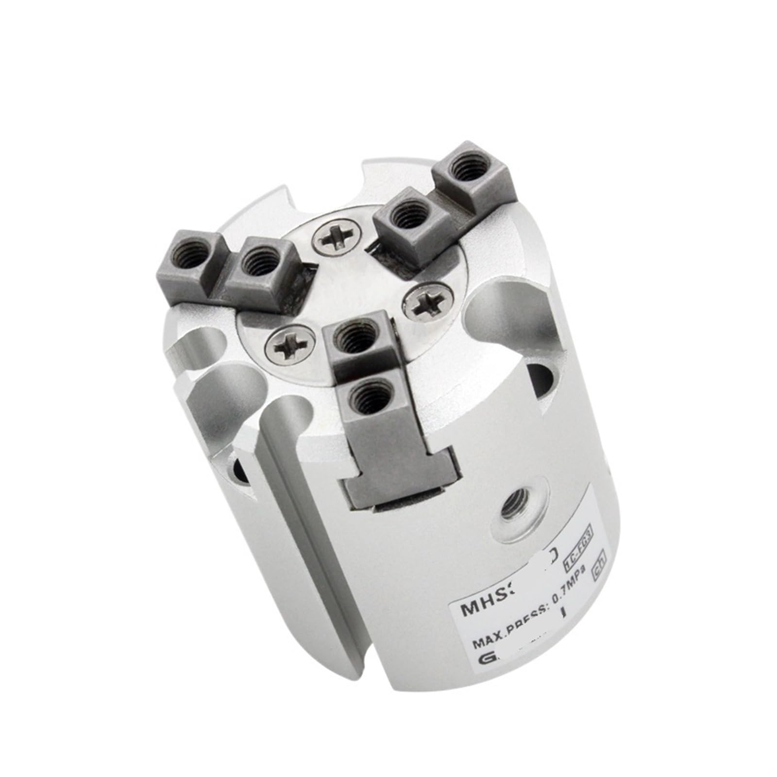 Cylindre rotatif MHS3 25D pour manipuler des pièces cylindriques sans glissement