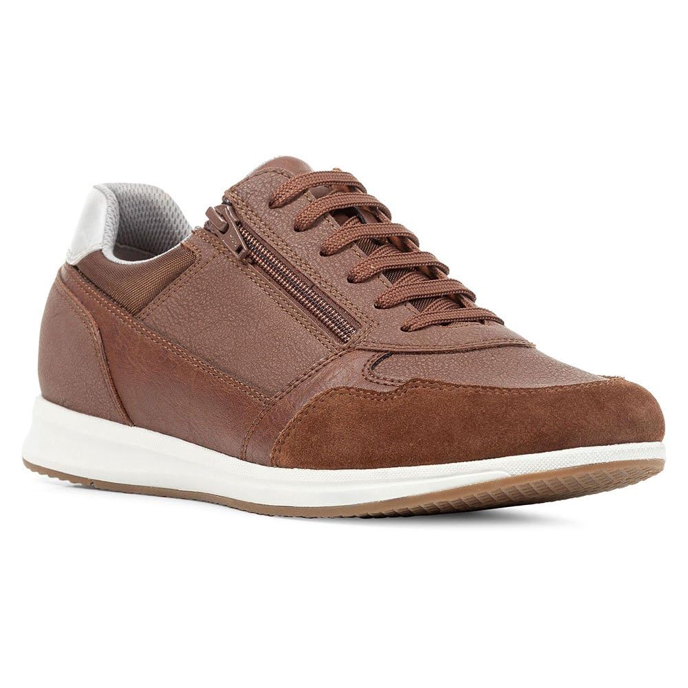 Geox U Avery B Trainers, Cognac, Cognac, 6 UK