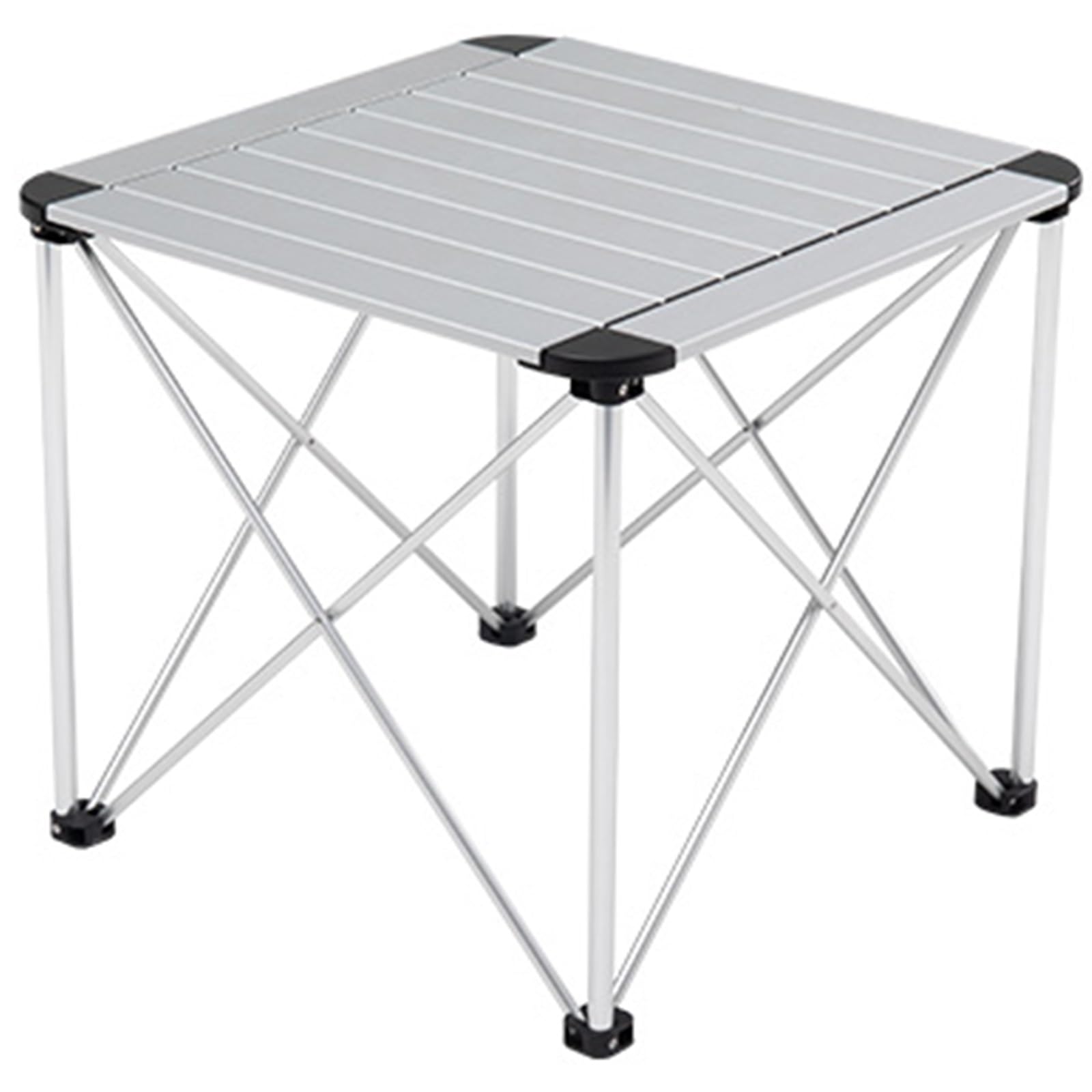 Table camping aluminium légère pour pique-nique et plage avec sac inclus