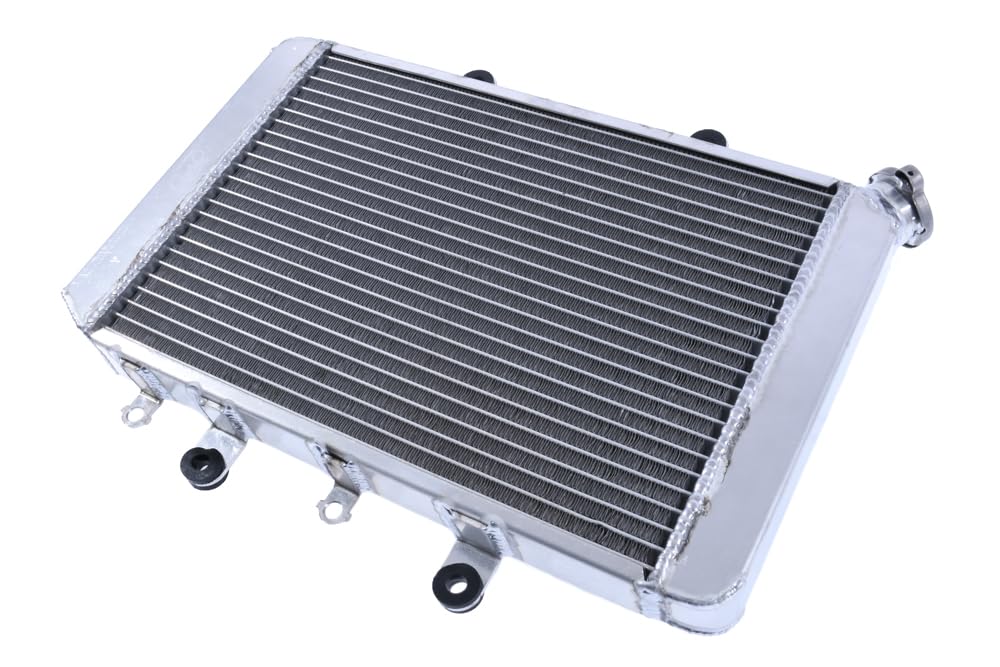 avdb-moto Radiateur d'Eau compatible avec YAMAHA YFM GRIZZLY 700 2007-2024, KODIAK 700 2016-2024 Renforcé Racing Aluminium